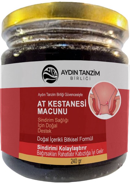 Aydın Tanzim Birliğinden Sindiriminizi Desteklemeye Atkestanesi Macunu 240 gr
