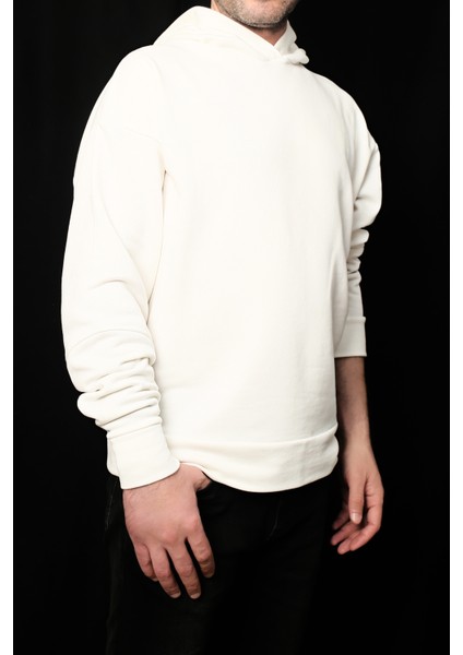 Erkek Rahat Kesim Kapüşonlu Sweatshirt fiyatları