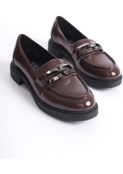 Duster Rugan Kadın Loafer Ayakkabı Makosen