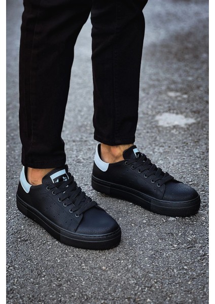 MN983 - Cst Tennis Erkek Ayakkabı Sıyah/beyaz