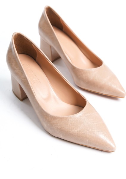 Gia Kadın Blok Topuklu Sivri Burun Stiletto & Topuklu Ayakkabı fırsatları