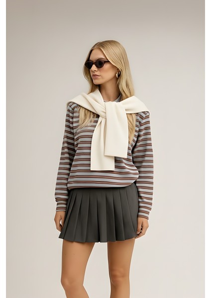 Kare Parçalı Atkı fiyatları