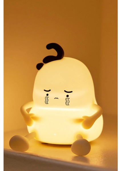 A001 Dekoratif Gece Lambası Üzgün Çocuk