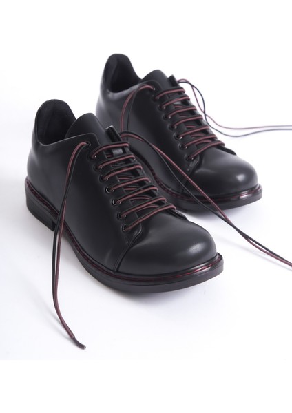 Kadın Yuvarlak Burun Casual Ayakkabı Siyah