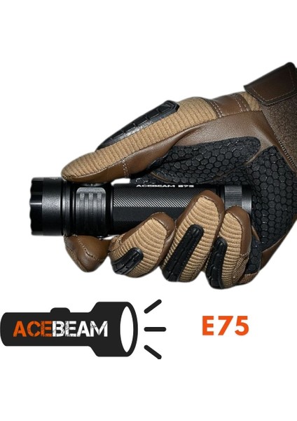 E75 Yüksek Performanslı Edc El Feneri: 4000 Lümen ve 440M Menzil