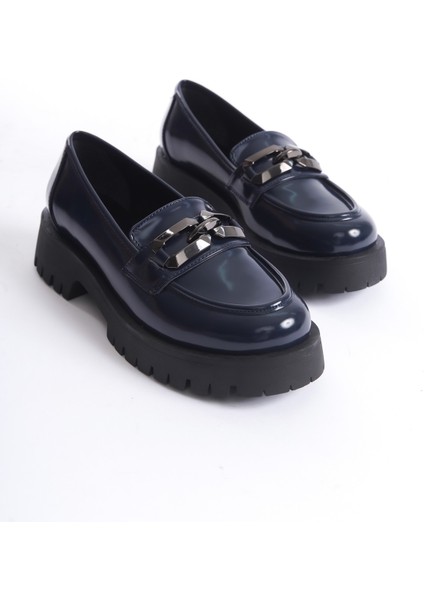 Duster Rugan Kadın Loafer Ayakkabı Makosen