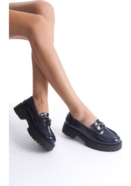 Duster Rugan Kadın Loafer Ayakkabı Makosen modelleri