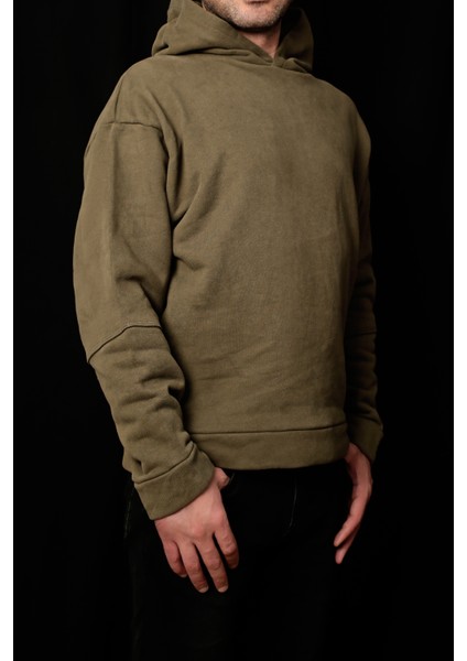 Erkek Rahat Kesim Kapüşonlu Sweatshirt fiyatları