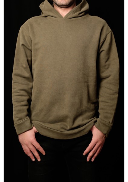 Erkek Rahat Kesim Kapüşonlu Sweatshirt indirimleri