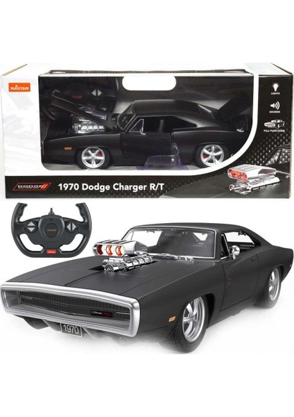 99010 1970 Dodge Charger R/t Sesli ve Işıklı Uzaktan Kumandalı Araba