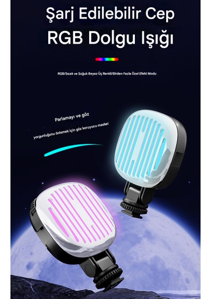 Ayarlanabilir Rgb Çekim Işığı Tripod Telefon Kamera Laptop Uyumlu Selfie Işığı Tiktok Video Çekim Işık fiyatları