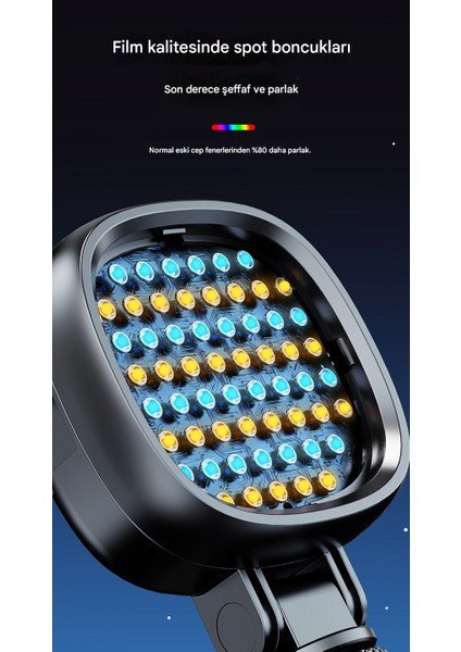 Ayarlanabilir Rgb Çekim Işığı Tripod Telefon Kamera Laptop Uyumlu Selfie Işığı Tiktok Video Çekim Işık indirimleri