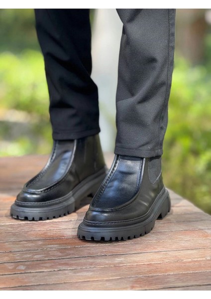 MN2433 - Frt Erkek Bot Sıyah