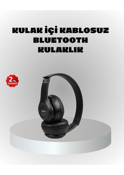 Bfs Kablosuz Bluetooth Kulaklık – Tf Kart, Aux, Mikrofonlu, Suya Dayanıklı, 10M Menzil