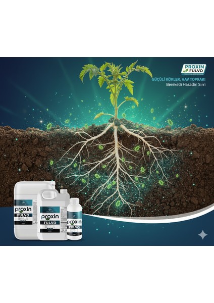 Proxın Fulvo Sıvı Organik Gübre (5 Lt) – %20 Organik Madde + %15 Humik & Fulvik Asit + %0.1 Fulvik Asit + %15 K₂o | Toprak Yapısını Güçlendiren, Besin Alımını Artıran Güçlü Sıvı Organik Gübre fırsatları