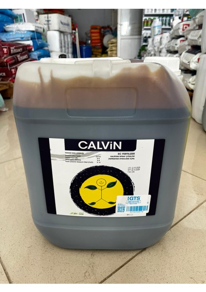 Calvin 20 Lt – Sıvı Kalsiyum Nitrat Çözeltisi – Meyve Çatlamasını Önler ve Bitki Gelişimi Destekler