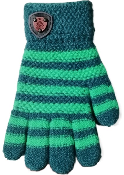 Erkek Çocuk Örme Eldiven 6-12 Yaş