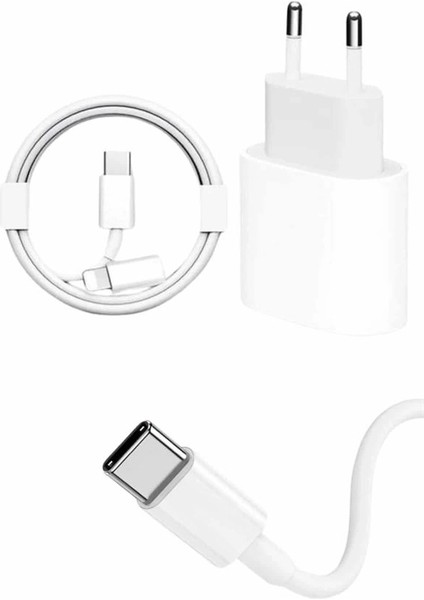 Bfs 15/pro/pro Max 25W Ios Uyumlu Hızlı Şarj Aleti Adaptörlü Beyaz