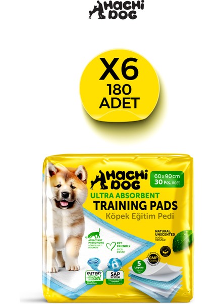 Köpek Eğitim Pedi 60X90 5 Katmanlı 180 Adet