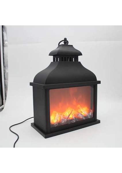 Dekoratif LED Işıklı Şömine (Usbli) modelleri