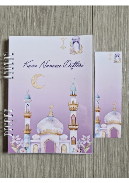 Kaza Namazı Defteri Mor Camili 5 Yıllık