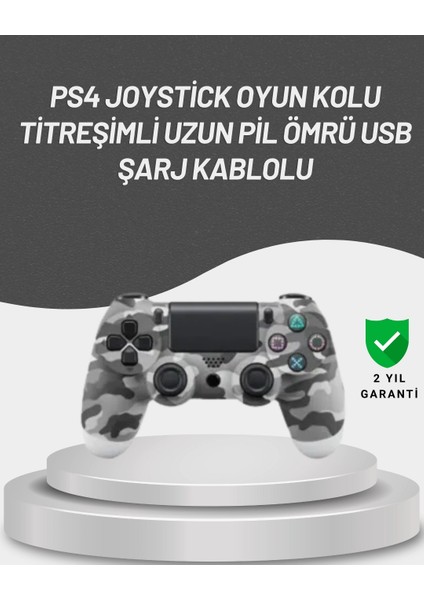 Bfs LED Işıklı Oyun Kolu – Durum Göstergeli Şık Tasarım