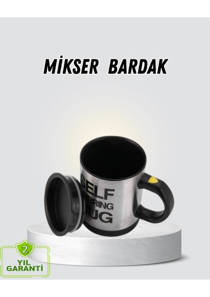 Bfs Akıllı Kendi Kendini Karıştıran Termal Kupa – Paslanmaz Çelik