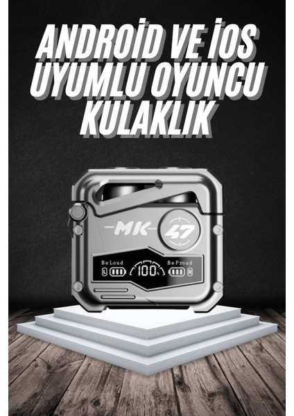 Bfs Bluetooth Kulaklık Dokunmatik Kontrol Tws Kablosuz Kulaklık Hi-Fi Stereo