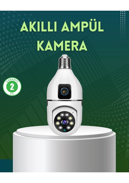 Bfs 360 Derece Panoramik Wifi Kamera – Full Hd Ev Güvenlik Sistemi