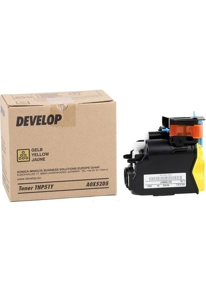TNP-51Y Yellow Orjinal Toner