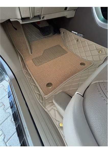 Toyota Land Crusier Prado 2004-2008 Arası Aracına Özel 8d Çift Katmanlı Havuzlu Paspas Takımı (5 Kişilik) modelleri