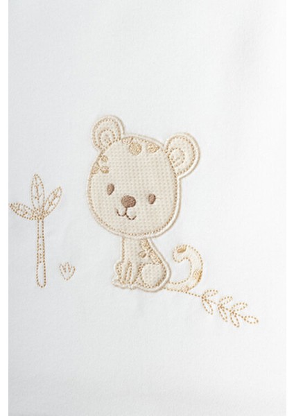 Bebek Hastane Çıkışı Seti Sevimli Sincap Desenli 10 Parça Unisex Kullanıma Uygun