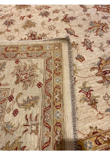 El Dokuma Afgan Uşağı Ziegler Halısı Birinci Sınıf Kalite Ebat 240X173 modelleri