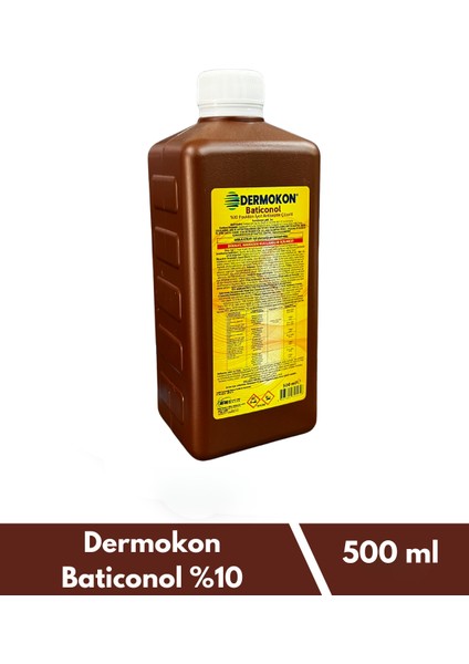 Baticonol Povidon Iyot %10 Antiseptik Çözelti 500ML