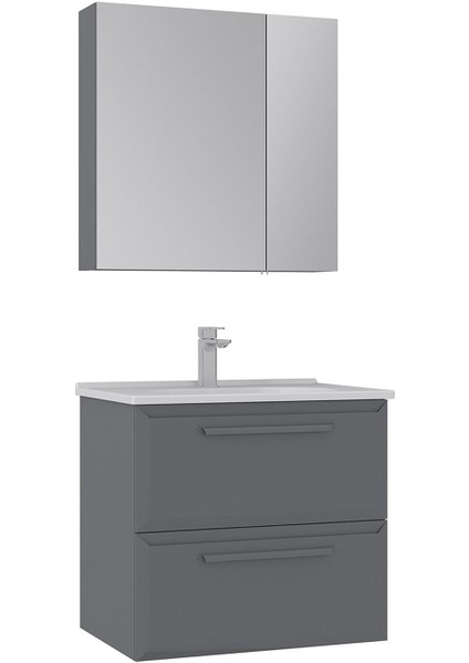 Nuvola 65 cm Banyo Dolabı Takımı