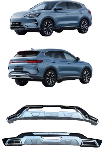 Byd Seal U Ön ve Arka Tampon Koruma Difüzör Seti 2022 Üzeri