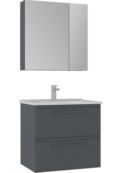 Nuvola 65 cm Banyo Dolabı Takımı