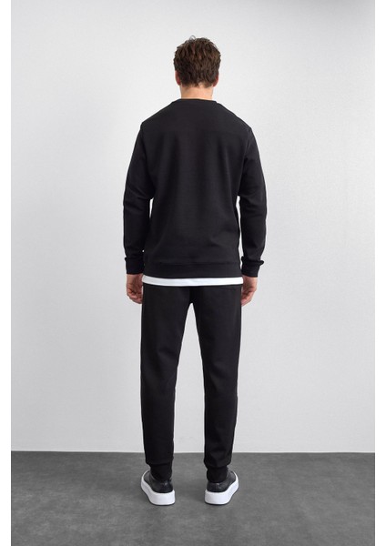 Pamuklu Regular Fit Bisiklet Yaka Sweat Erkek Sweat B35W12005 102