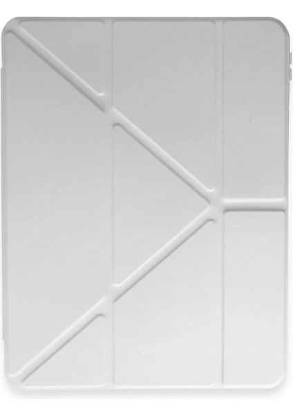 Huawei Honor Pad 9 Kılıf Kalemlikli Mars Tablet Kılıfı - Gri