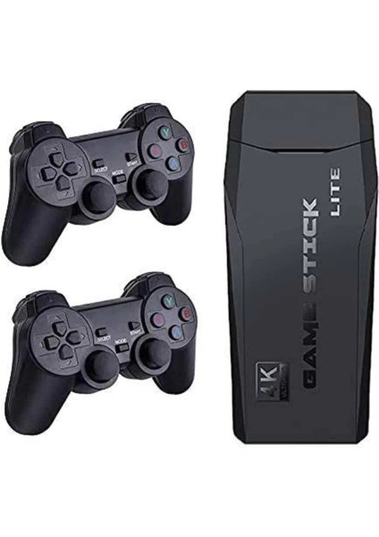 Bfs Game Stick El Atarisi 2.4g Kablosuz Çift Kol Oyunlar 4K Game Stick 3500 Oyunlu Atari Uyumlu modelleri