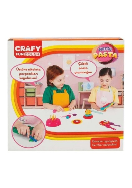 Crafy Nefis Pasta Oyun Hamur Seti 200 G 17 Parça