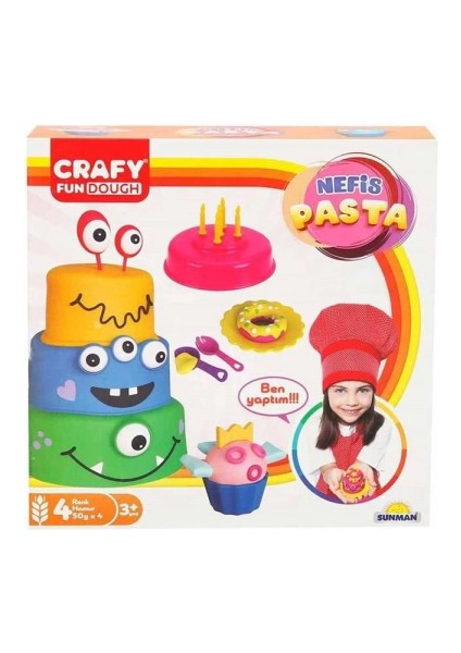 Crafy Nefis Pasta Oyun Hamur Seti 200 G 17 Parça fiyatları