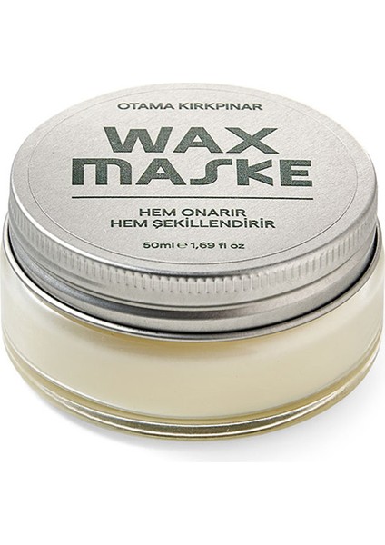 Doğal Saç Şekillendirici ve Onarıcı Wax Maske - 50 M fırsatları
