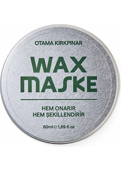 Doğal Saç Şekillendirici ve Onarıcı Wax Maske - 50 M