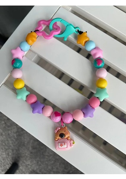 Kalp ve Unicorn Figürlü Sevimli Rengarenk Köpek Kolyesi/tasması modelleri