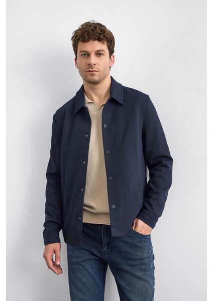Regular Fit Klasik Yaka Çıtçıt Düğmeli Ceket Erkek Ceket B34S60016 119 modelleri