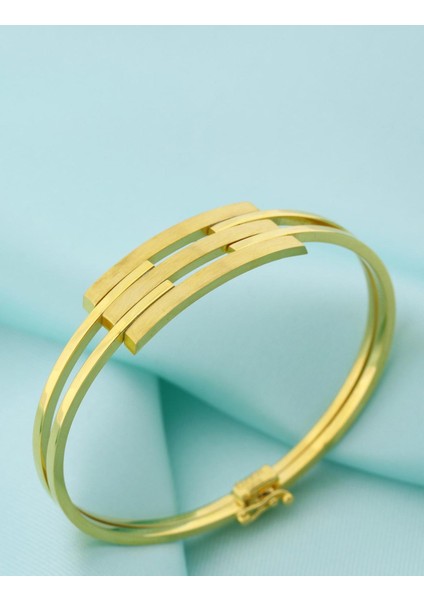 14 Ayar Altın 7,45 gr Kaburga Kelepçe modelleri