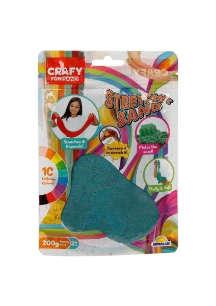3606 Crafy Streç Oyun Kumu Turkuaz 200 G