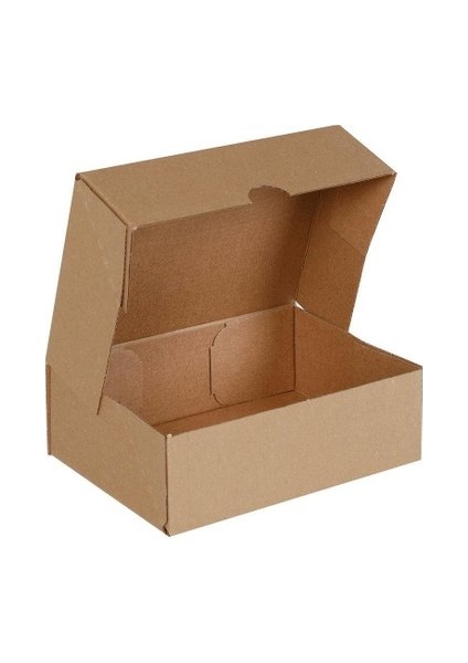 28,5X20X9 cm E-Ticaret Kargo Kutusu -Dört Nokta 1,7 Desi -Kraft-25 Adet