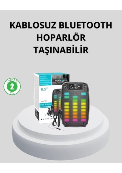 Bfs Bluetooth Bağlantılı Taşınabilir Müzik Cihazı – 2 Saat Kesintisiz Müzik